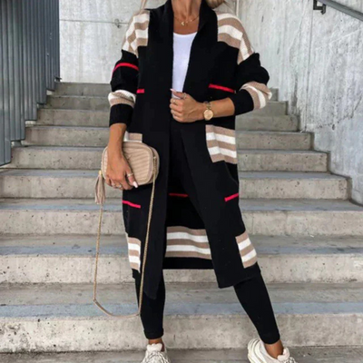 Bettina | Eleganter kuschelig warmer Damenmantel