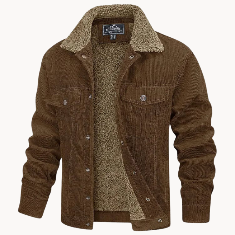 Artur | Zeitlose Cord Herrenjacke