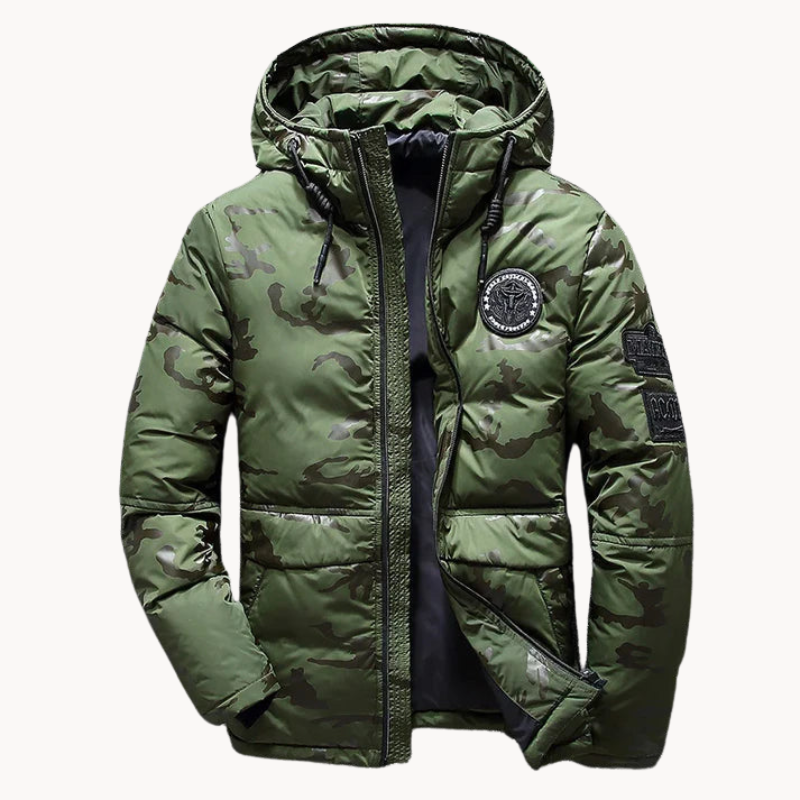 Gustav | Daunengefüllte Hardshell-Herrenjacke