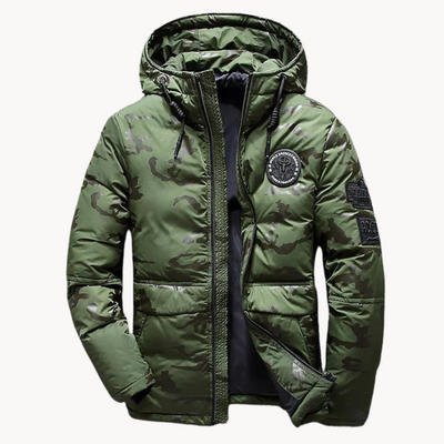 Gustav | Daunengefüllte Hardshell-Herrenjacke