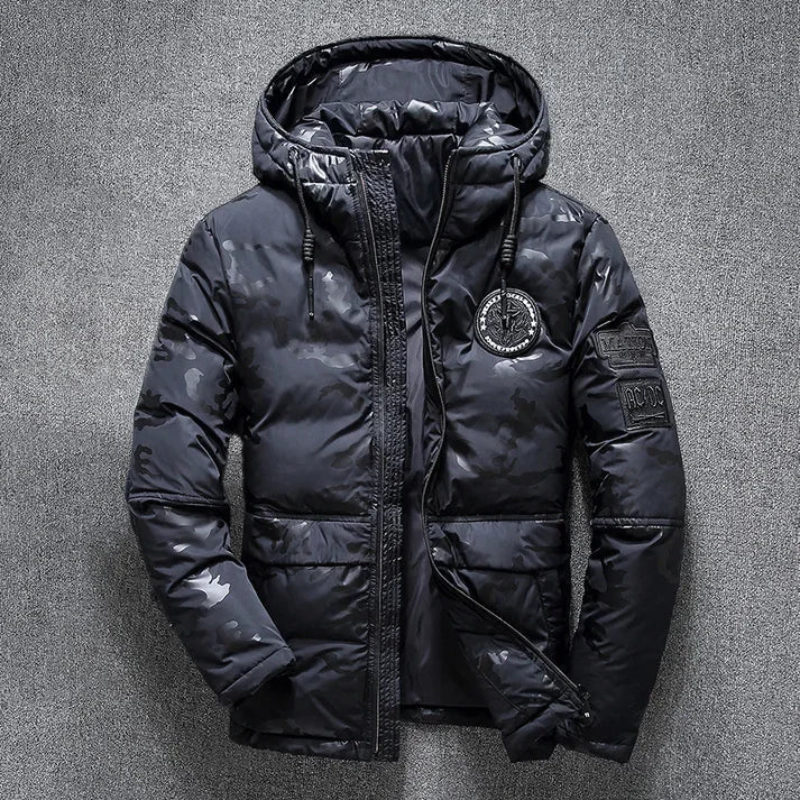 Gustav | Daunengefüllte Hardshell-Herrenjacke