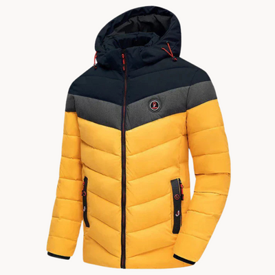 Josef | Verstellbare Tricolour Herren-Kapuzenjacke
