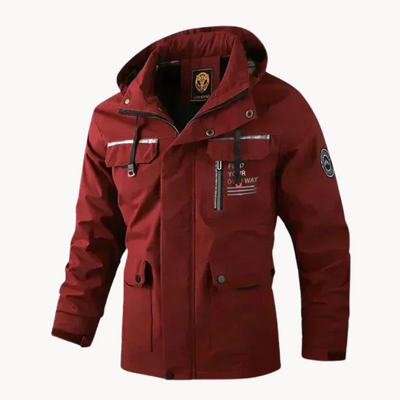 Nestor | Wasserabweisende Herrenjacke mit Karo-Futter