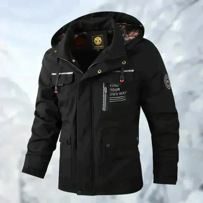 Nestor | Wasserabweisende Herrenjacke mit Karo-Futter
