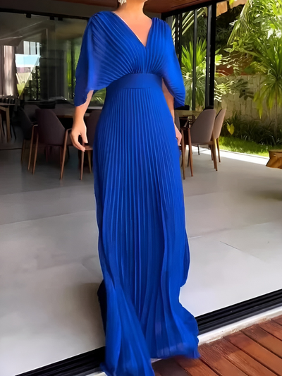 Luana | Klassisches einfarbiges Kleid