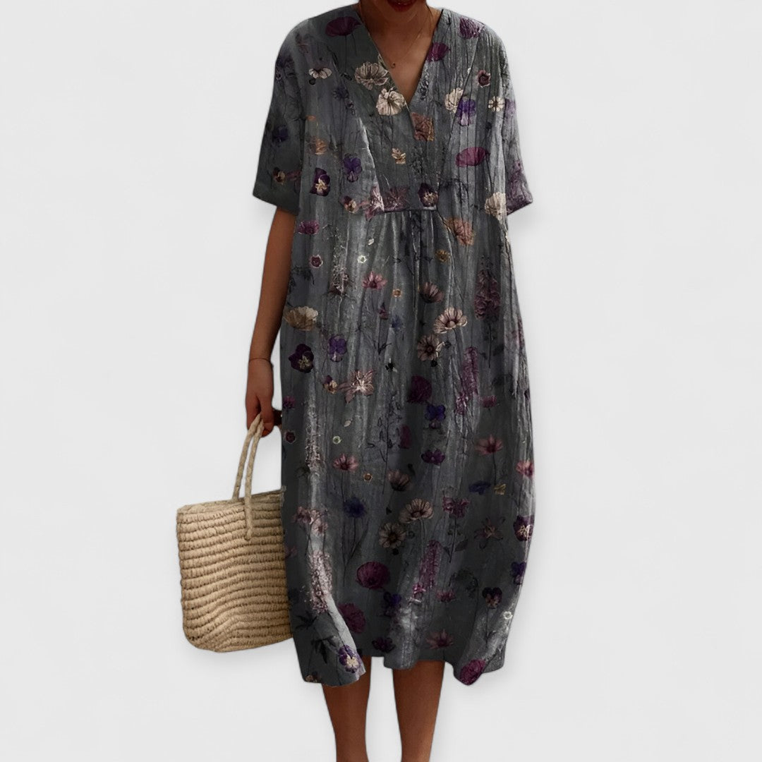 Olivia | Blumenfeld Kleid