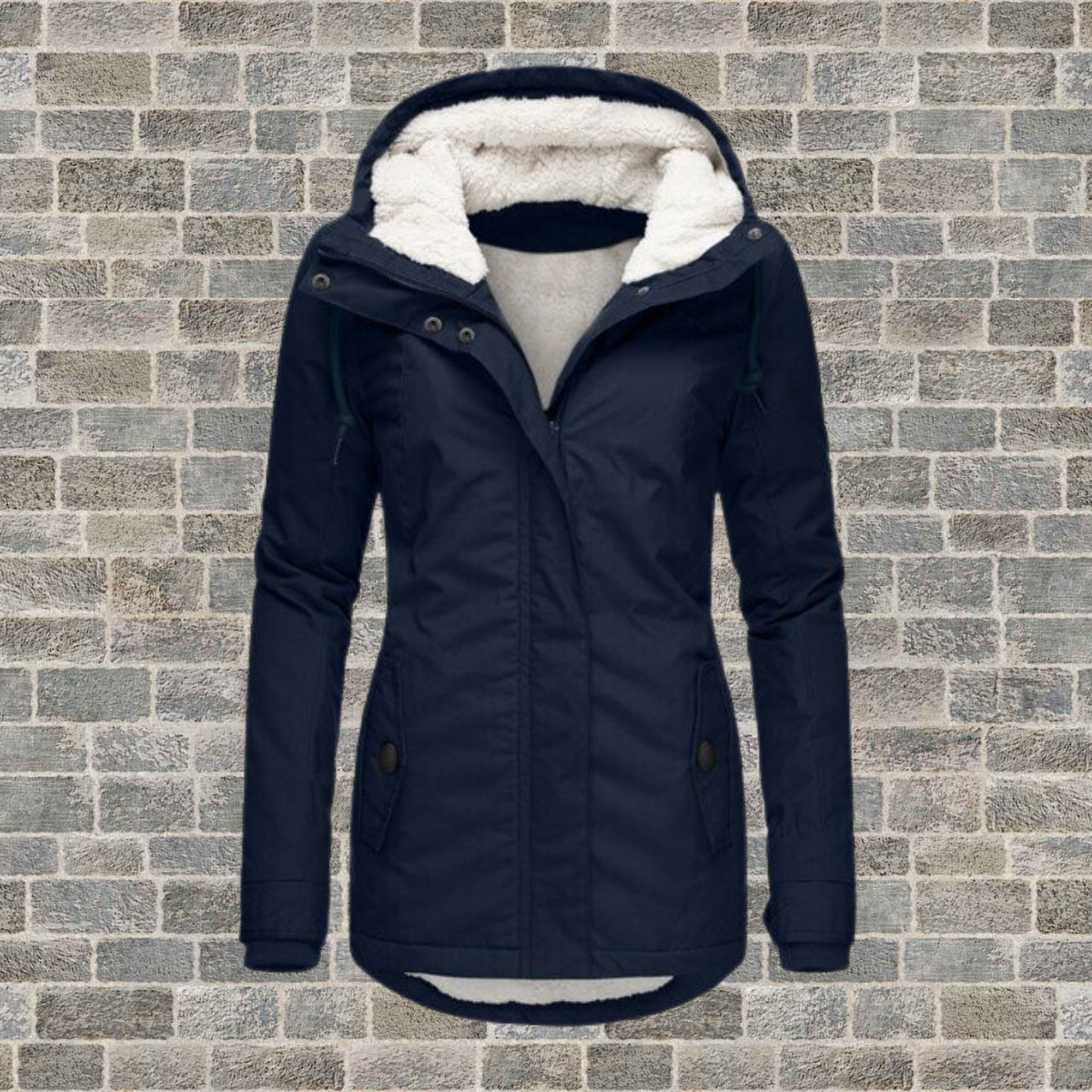 Winterjacke mit Kapuze für Damen