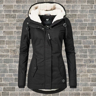 Winterjacke mit Kapuze für Damen