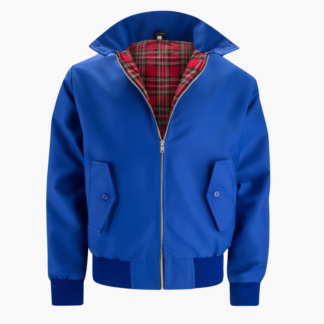 Rippbündchen Harrington Jacke für Herren