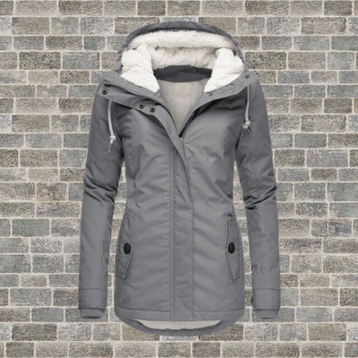 Winterjacke mit Kapuze für Damen