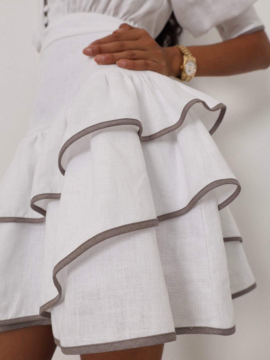 Ivana | Luxus Rüschenkleid von Cassidy