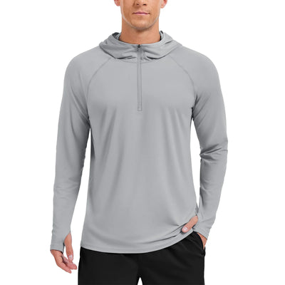 Sanor | Atmungsaktives Langarmshirt für Herren UV-Schutz