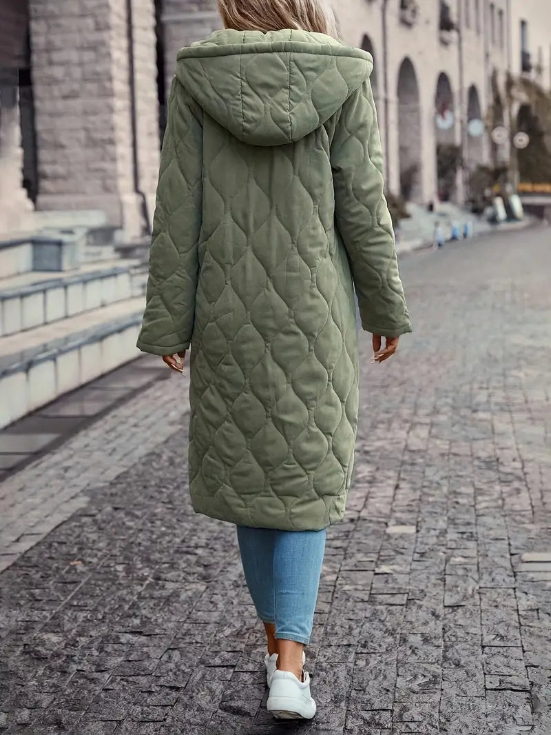 Vento | Warm Gepolsterte Kapuzenjacke für Damen Herbst