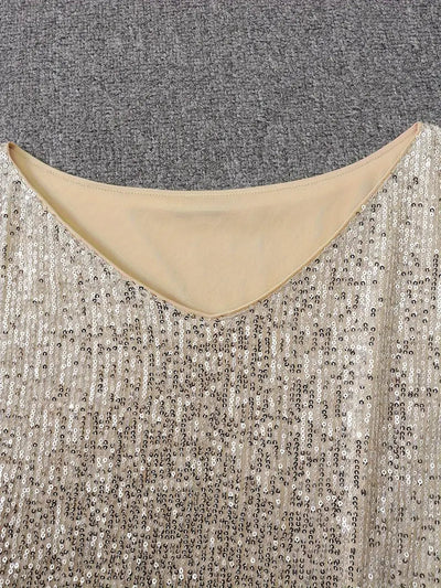 Sara | Glamouröses schulterfreies Minikleid