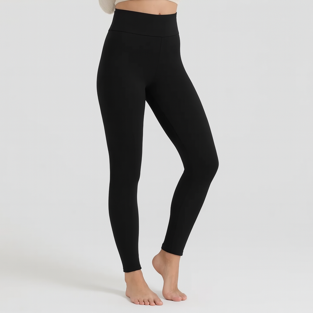 Veronica | Warme Fleece-Leggings mit hoher Taille