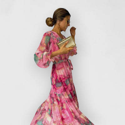 Vienna | Blumen Maxikleid