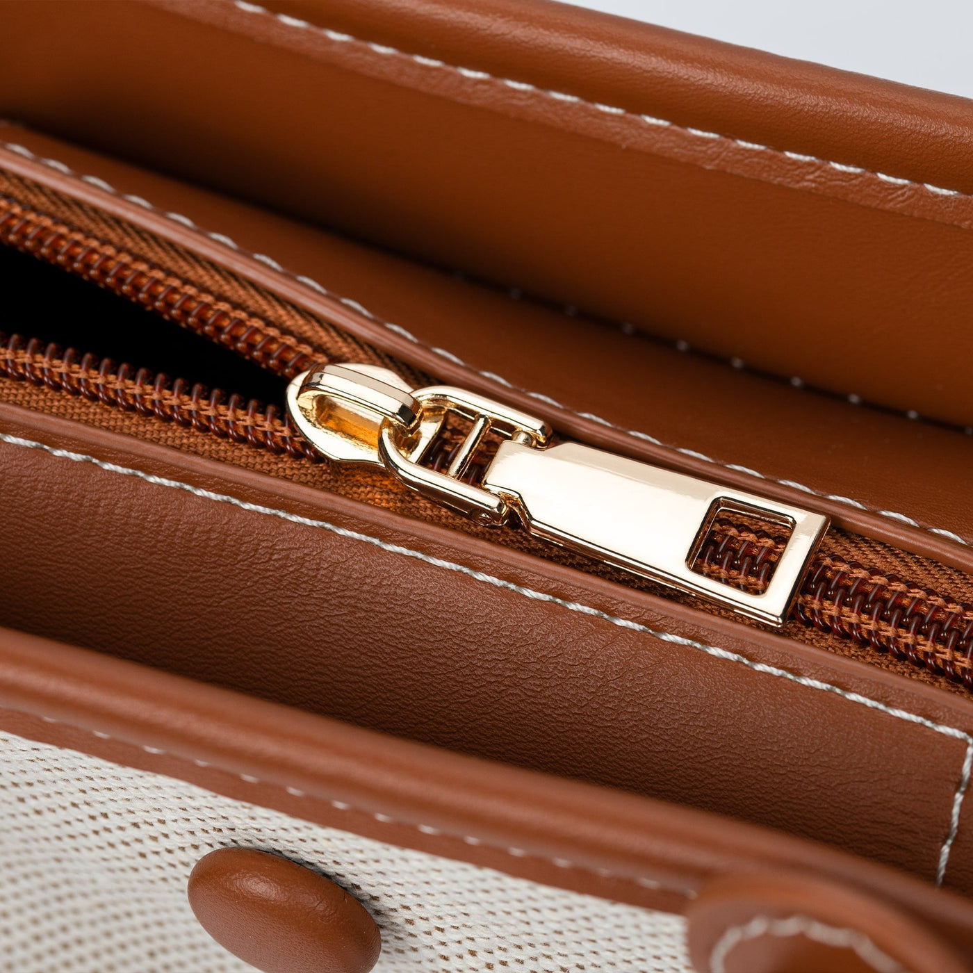 Kleine vegane Leinentasche mit Schultergurt - Nina