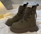 Khaki/Grau