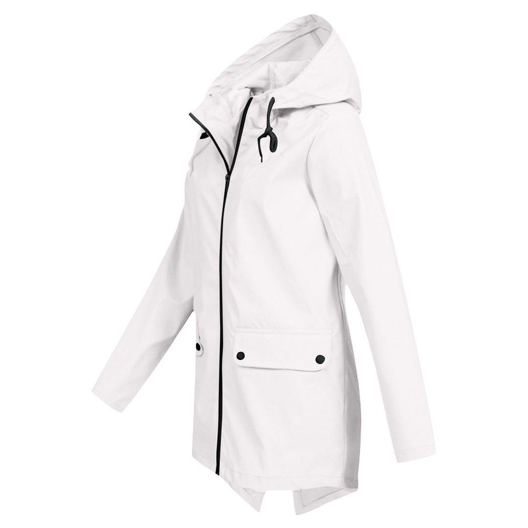 Leichte Regenjacke mit Kapuze für Damen