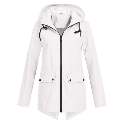 Leichte Regenjacke mit Kapuze für Damen