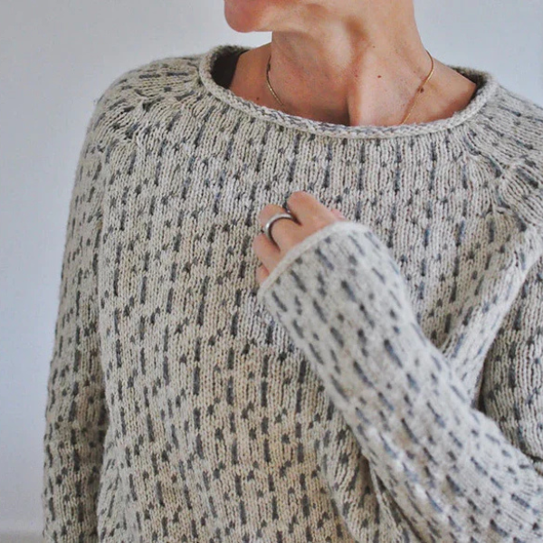 Andrea - Enger Gestrickter Pullover