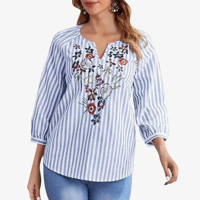 Casual Blumenbluse