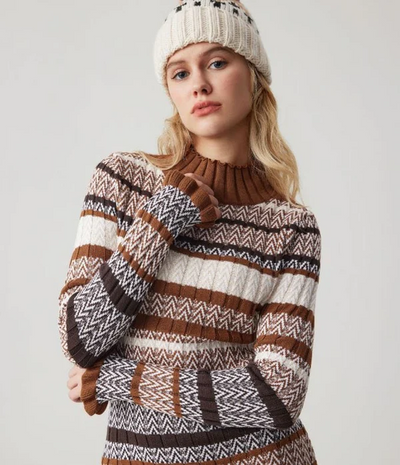 Stilvolles gestreiftes Kleid für Frauen – Elegant und vielseitig für jedes Event