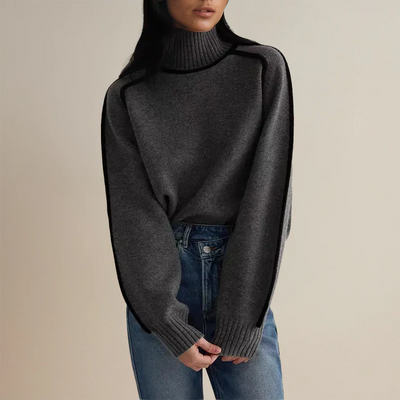 Mia - Eleganter Rollkragenpullover