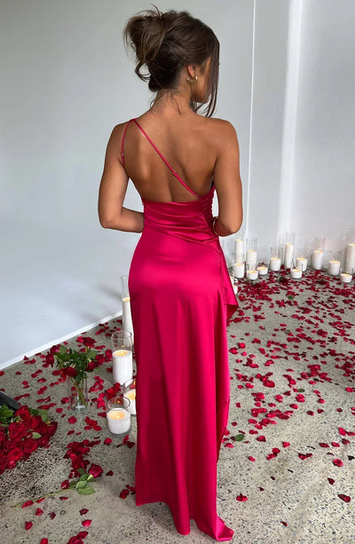 Neriah Elegantes Maxi-Kleid Mit Fließender Silhouette Und Eleganter Detailverarbeitung