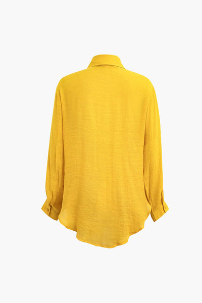 Amber | Luftiges Zweiteiler-Set mit Bluse und weiter Hose