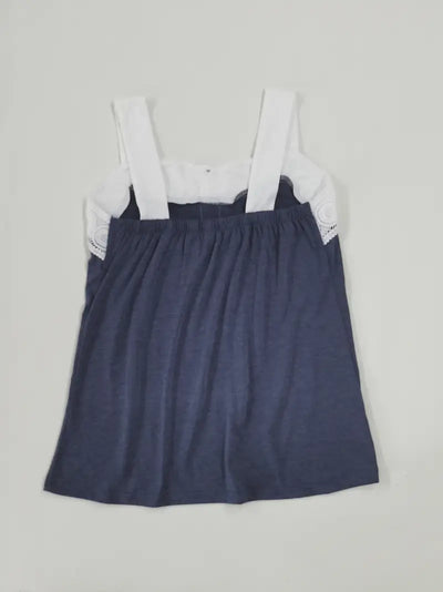 Malinda - Ärmelloses Oberteil Mit Knöpfen