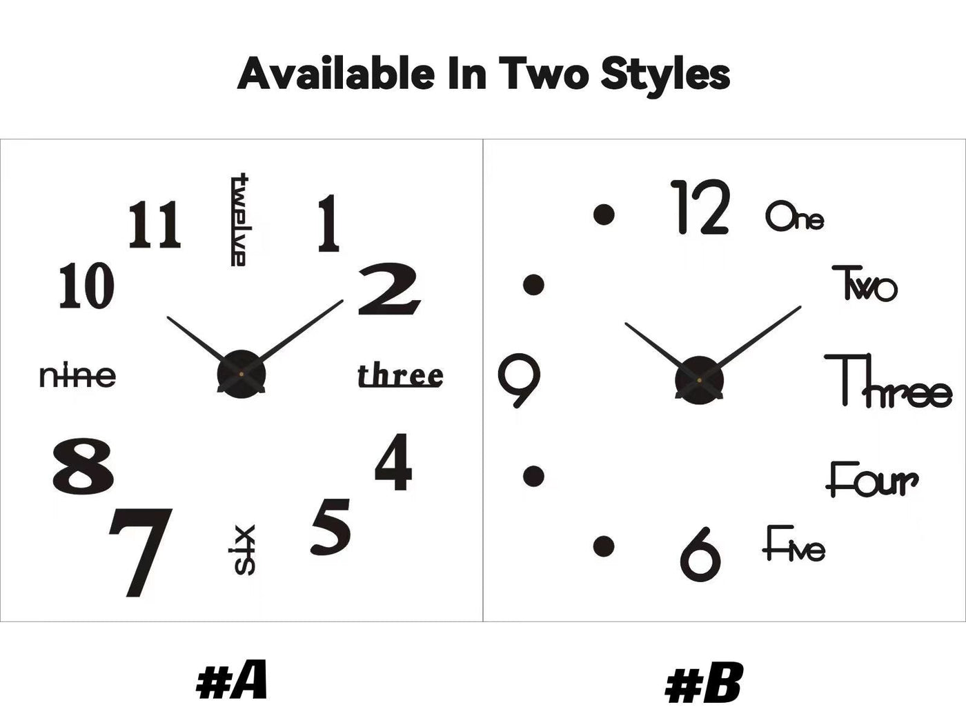 ZeitHandwerk™ Moderne Minimale Kunst