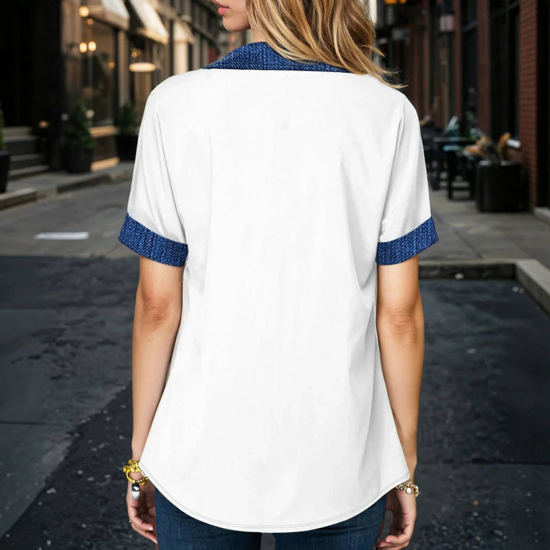 Seth | Lässige Patchwork-Bluse