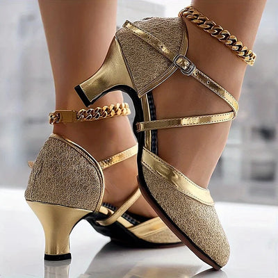 Taleia - Elegante Sandale Mit Klobigem Absatz