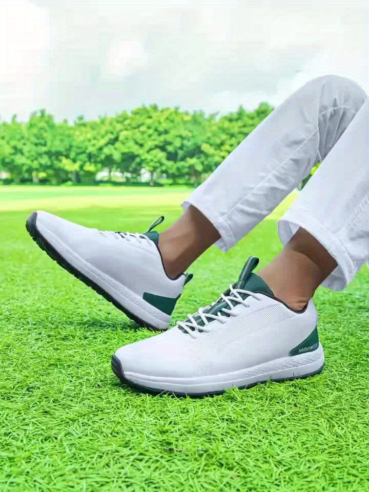 Lars™ Herren Golfschuhe – Sportlich, Rutschfest mit Atmungsaktivem Komfort und Stil