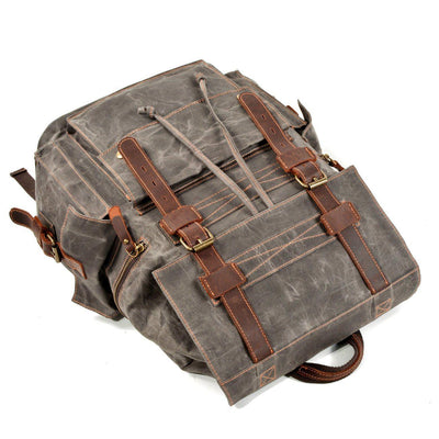MONTREUX | Canvas Rucksack mit Kordelzug