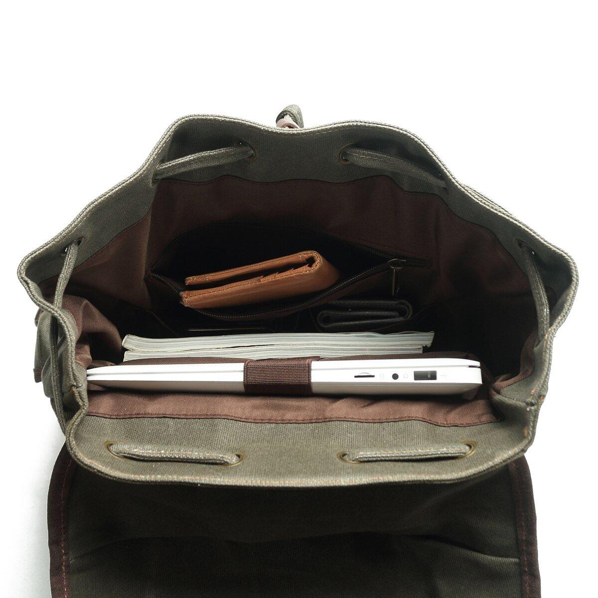 BADEN | Leinen Wanderrucksack