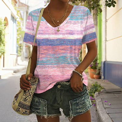 Rochelle | Lässiges Verlauf-T-Shirt