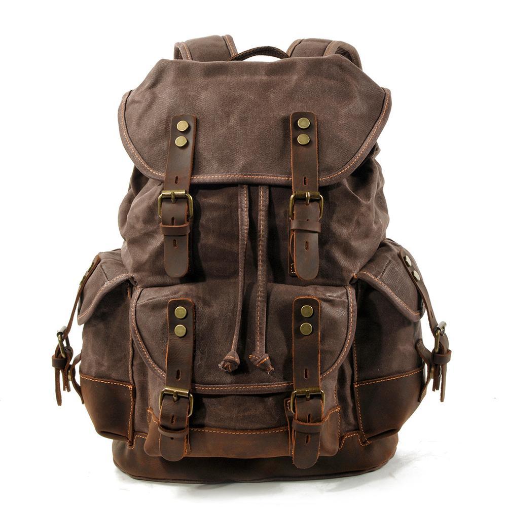 BADEN | Leinen Wanderrucksack