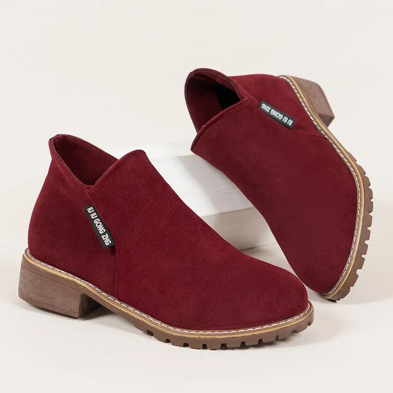 Mary™ - Stiefeletten mit dicker Sohle