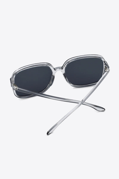 Eckige Sonnenbrille aus Polycarbonat