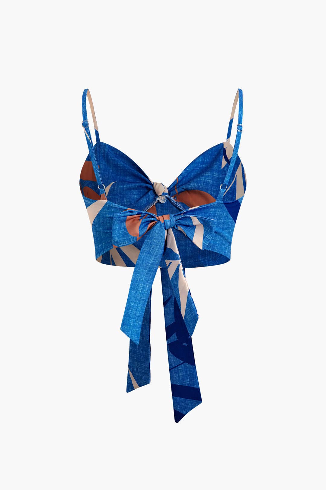 Bailey | Zweiteiler mit Knoten-Top & Bambusprint-Hose