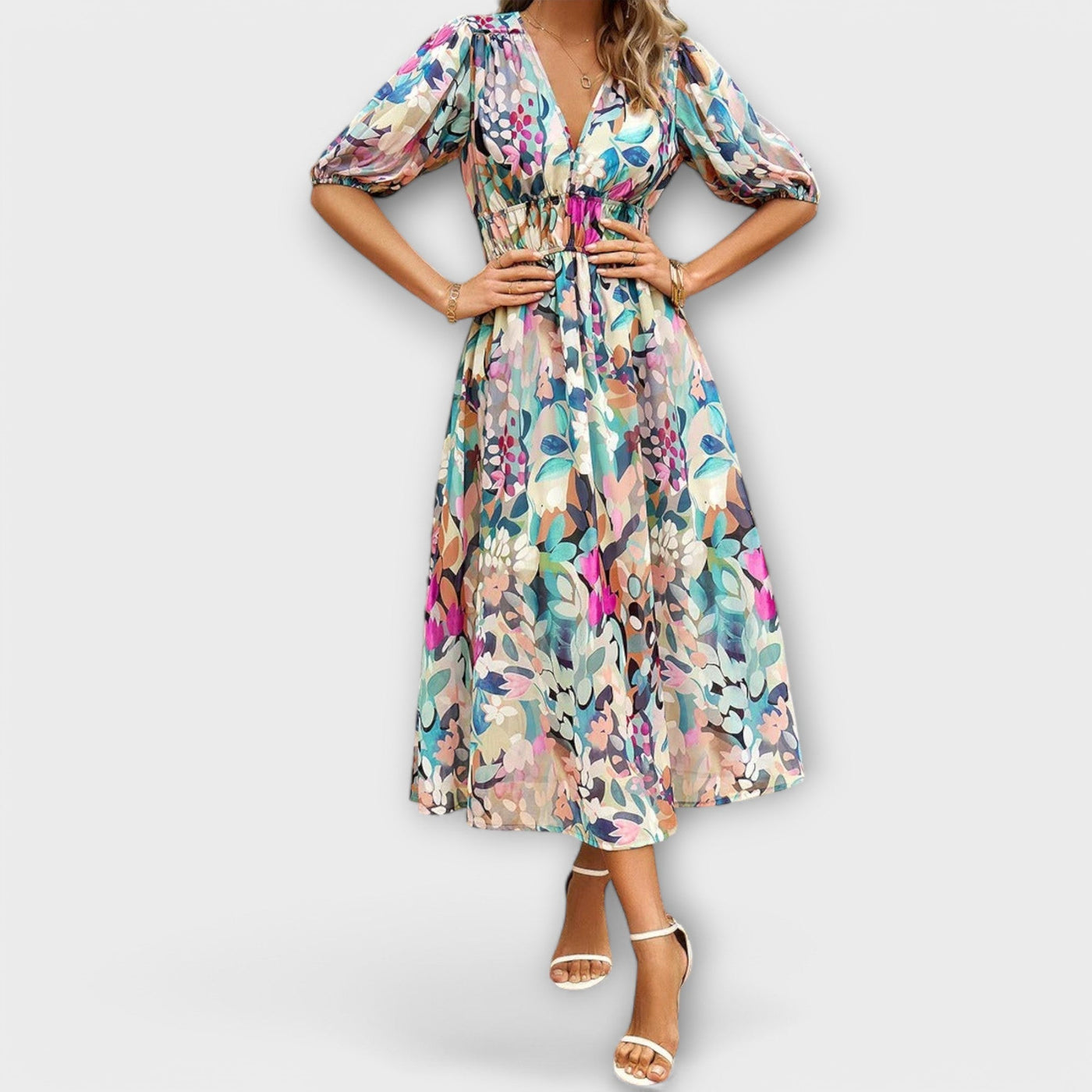 Mathilda - Stilvolles Midikleid