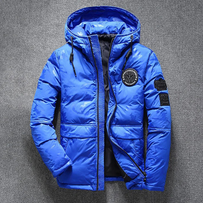 Gustav | Daunengefüllte Hardshell-Herrenjacke