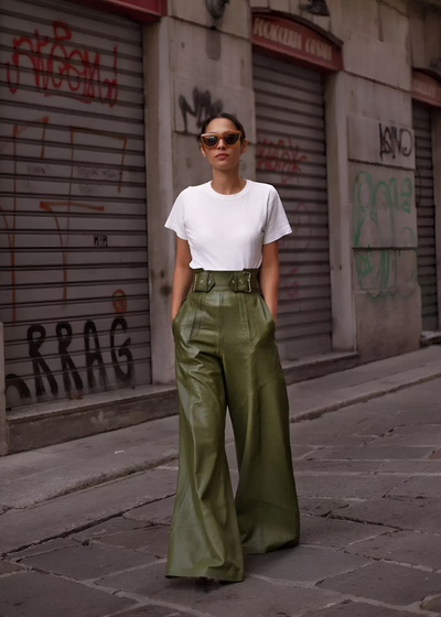 Damen Hose mit hoher Taille – Eleganter und bequem