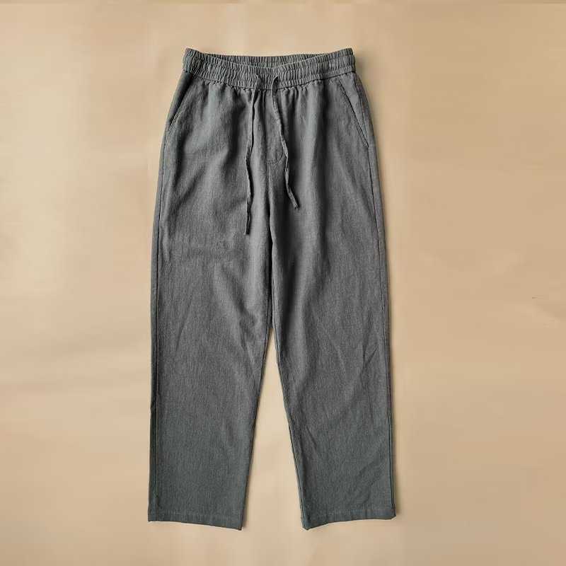 Bequeme Freizeithose aus Leinen – Abel