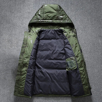 Gustav | Daunengefüllte Hardshell-Herrenjacke