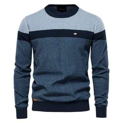 DIEGO™ Herren Rundhals Baumwollpullover – Komfortabel, Elegant