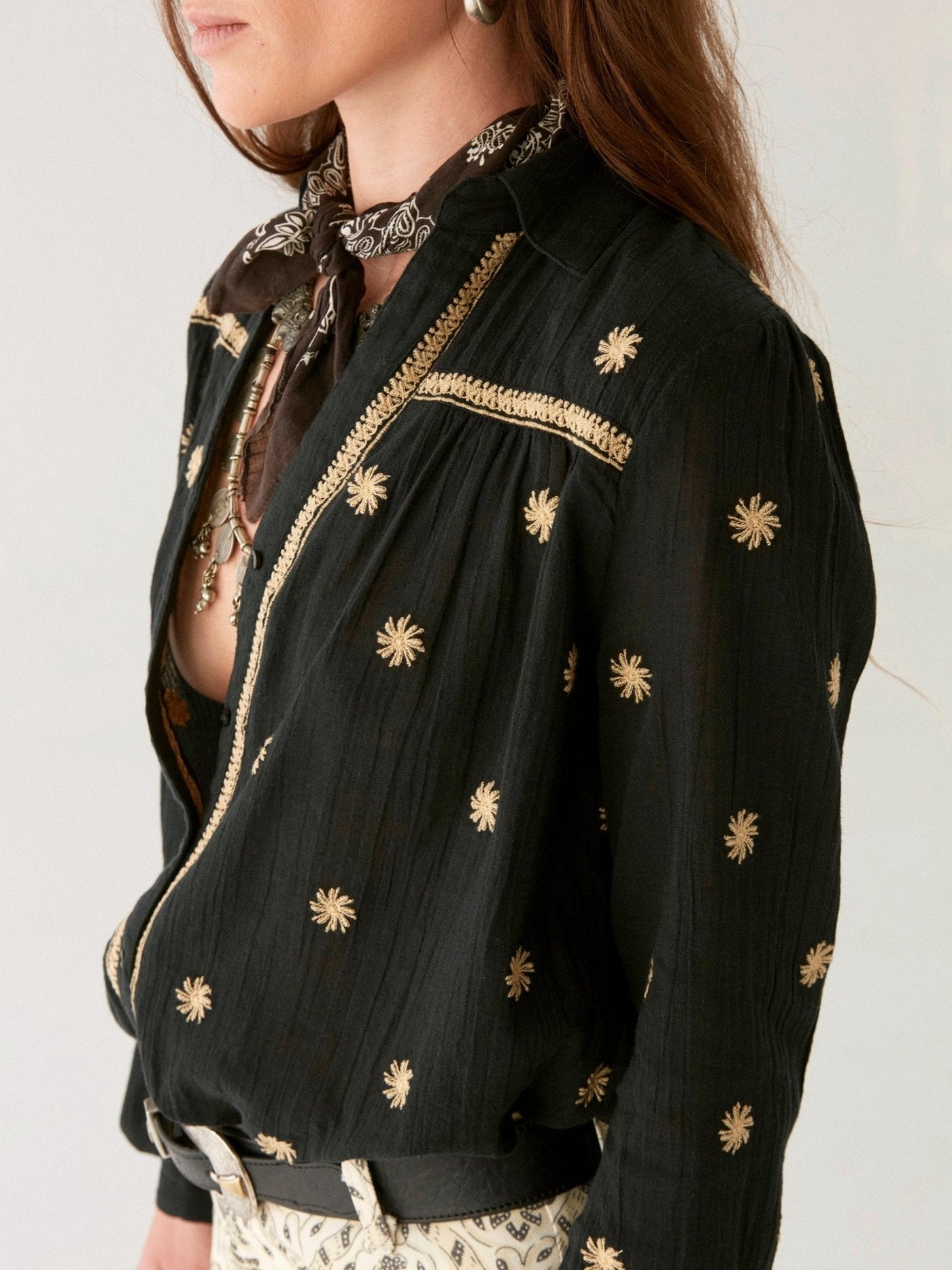 Yusuf | Bluse - Sternennacht