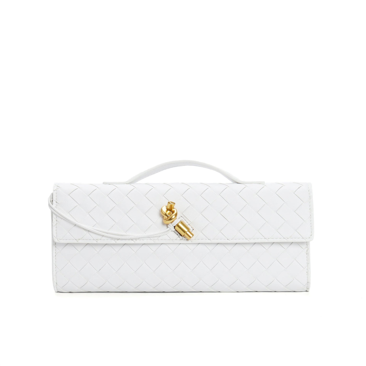 Geflochtene Damen Clutch aus Echtleder – Elegant & Vielseitig
